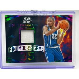 2024 Leaf In The Game Used Kevin Durant A Numbers Game Jersey Patch 2/50 SP